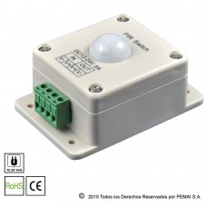 Sensor de Movimiento PIR Modular para Tiras Led Monocolor